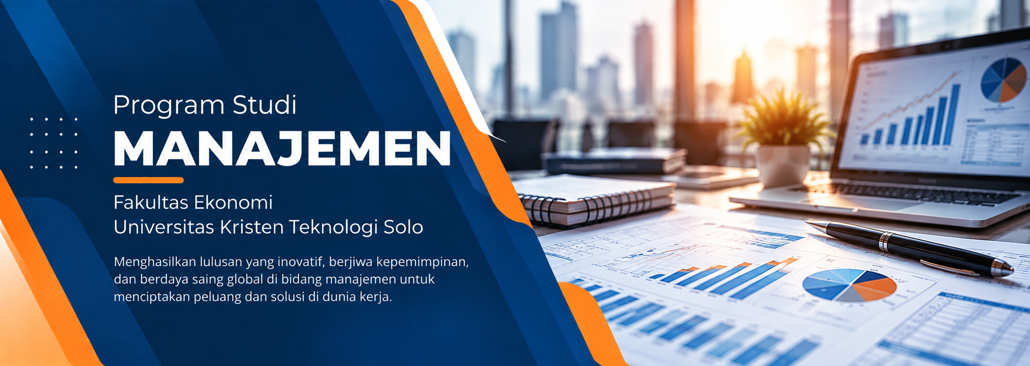 Banner Program Studi Manajemen Modern